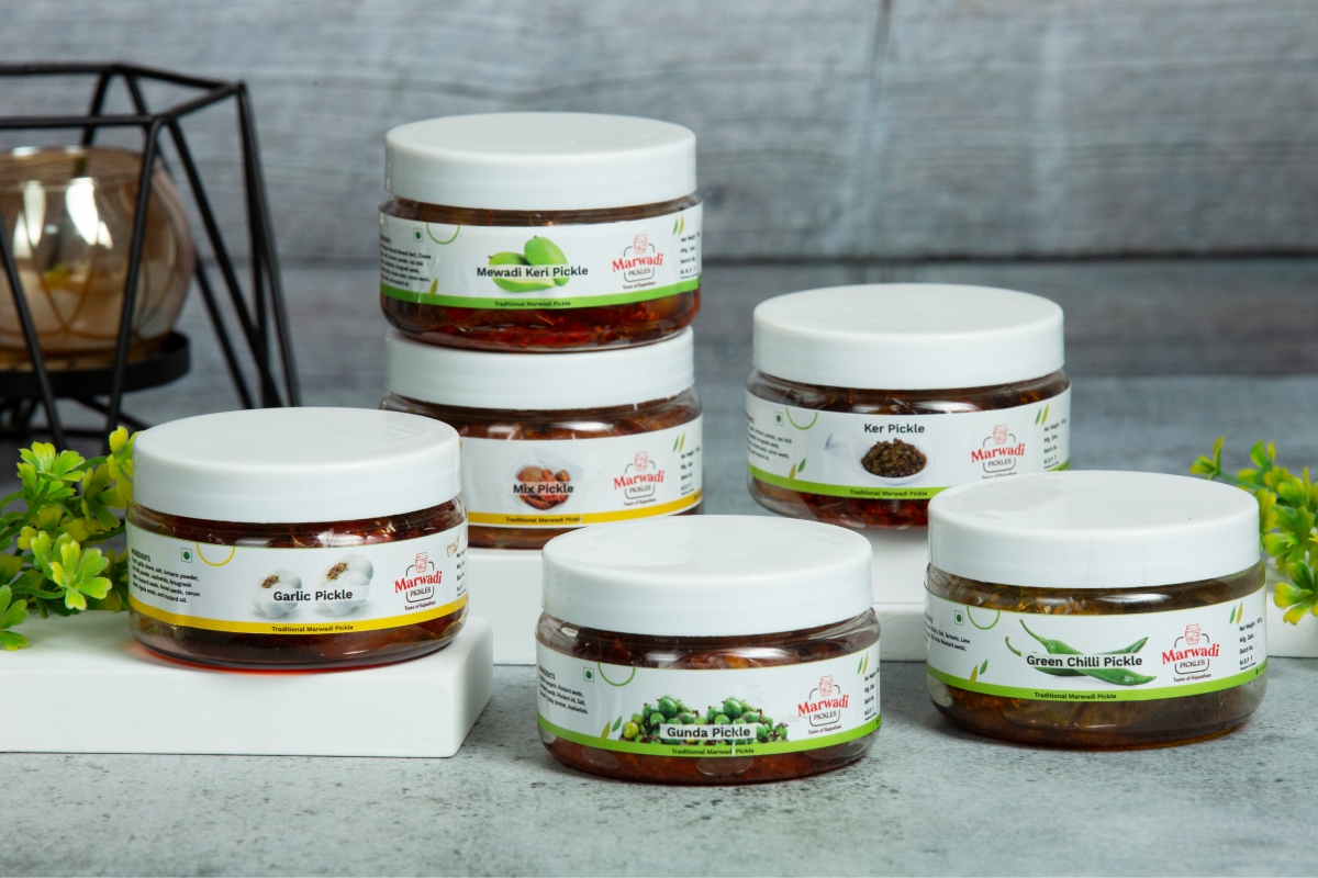 Sample Pack of Pickles | 6 Flavors in 100g Jars